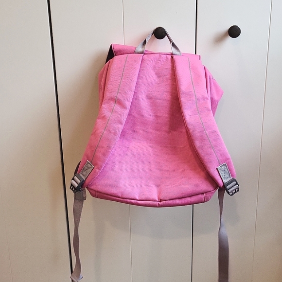 L.L. Bean Kids Teddy Bear Small Backpack - Pink - Picture 3 of 7